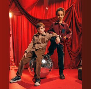 Костюм вельвет кофейный